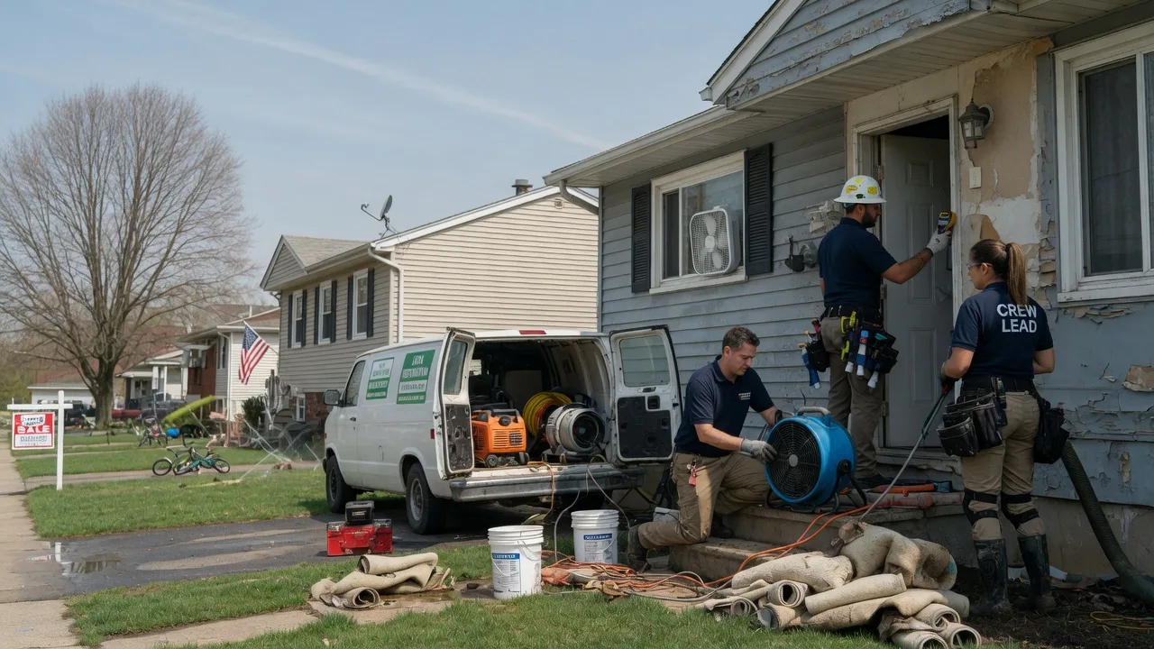 Flood Cleanup in New Providence, PA near me