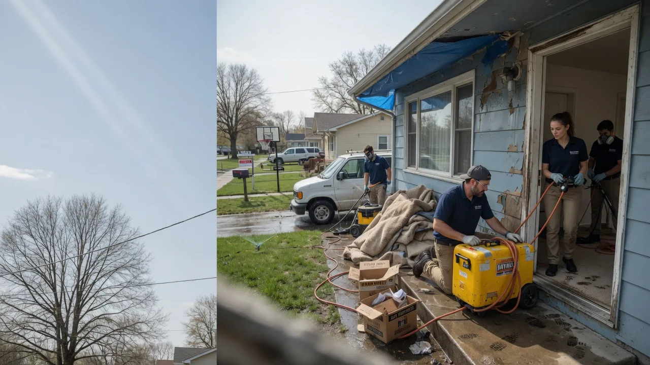 Basement Flood Cleanup in New Providence, PA near me